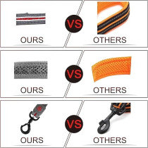 Doco Lunar Mesh Leash For Dogs, Grey Colour, Medium Size