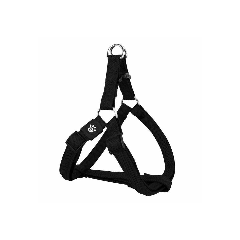 Doco Puffy Air Step-In Harness For Dogs, Black, Large