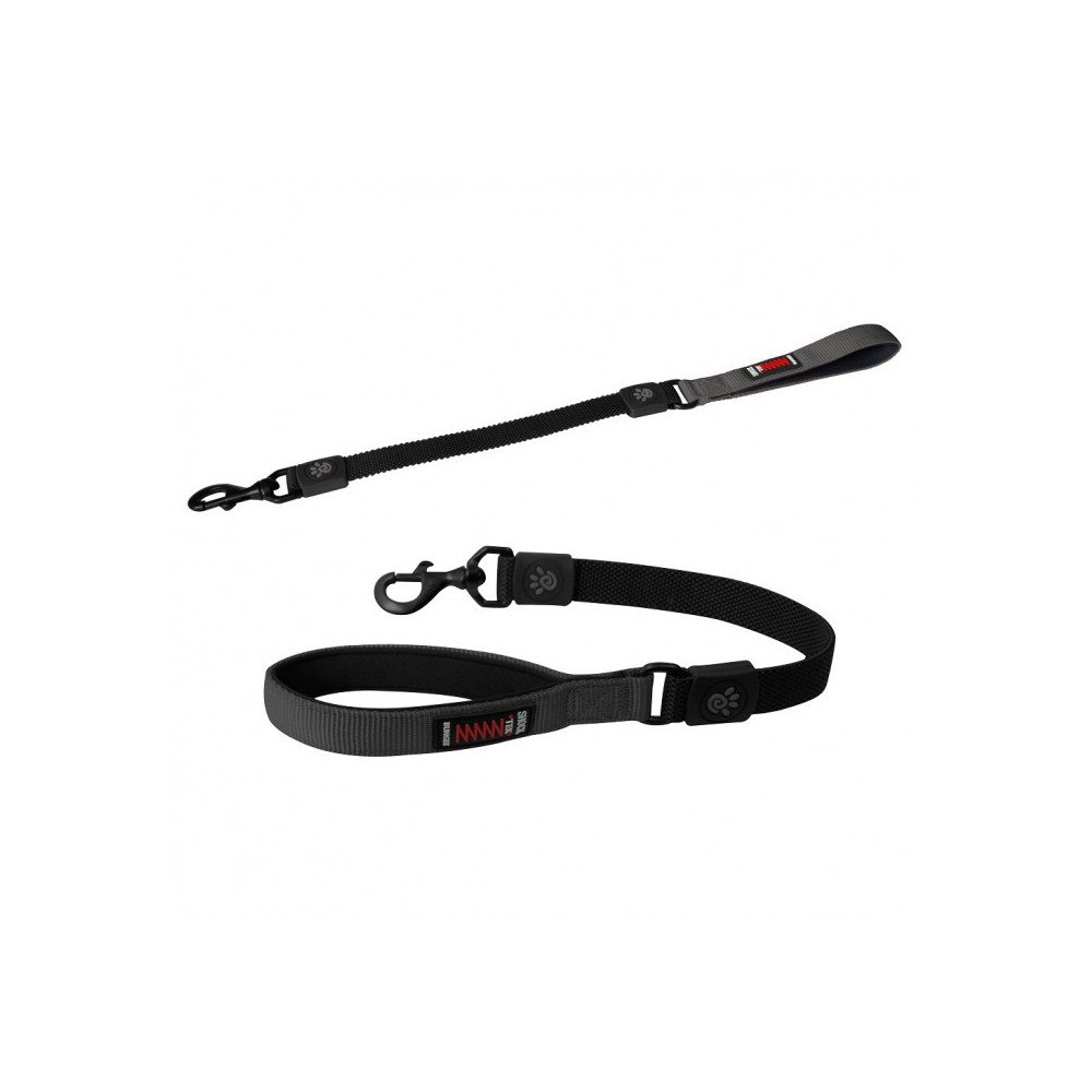 Doco 22 Inch Shock Absorbing Bungee Leash, DCB1122, Grey, Large
