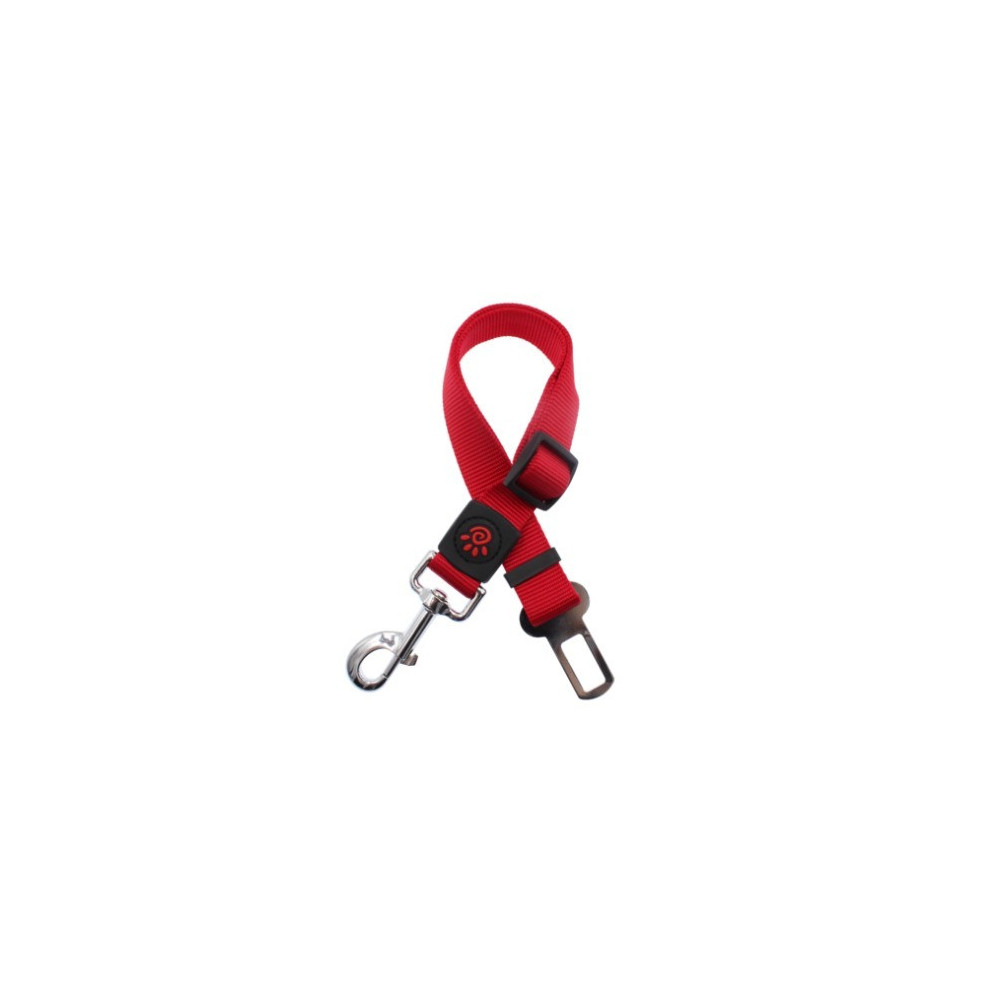 Doco Signature Dog Car Safety Belt, 2.5 x 70 Cm, Large, Red
