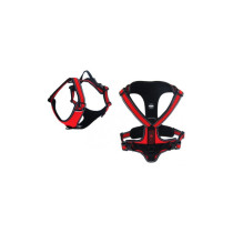 Doco Vertex Front Range Harness With 3M Reflective Stitching, Medium, Maroon