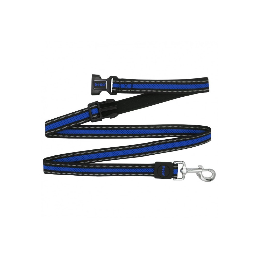 Doco Athletica Easy-Snap Air Leash, 6Ft, DCA1372, Blue, Medium/Large