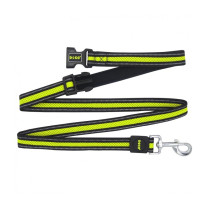 Doco Athletica Easy-Snap Air Leash, 6Ft, DCA1372, Safety Lime, Small