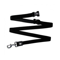 Doco Easy-Snap Hands Free Leash, 6Ft, DCS2072, Black, Medium