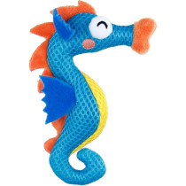 Gigwi Dental Mesh Sea Horse For Pets, Blue