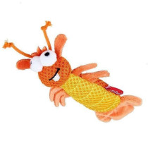 Gigwi Dental Mesh Shrimp Cat Toy, Orange