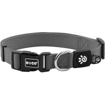 Doco Signature Nylon Collar, Dcsn002, Grey, Large, 1 X 18-27