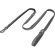 Doco Dcv2072M Vario Easy Snap Bungee Reflective Leash, Medium, Grey