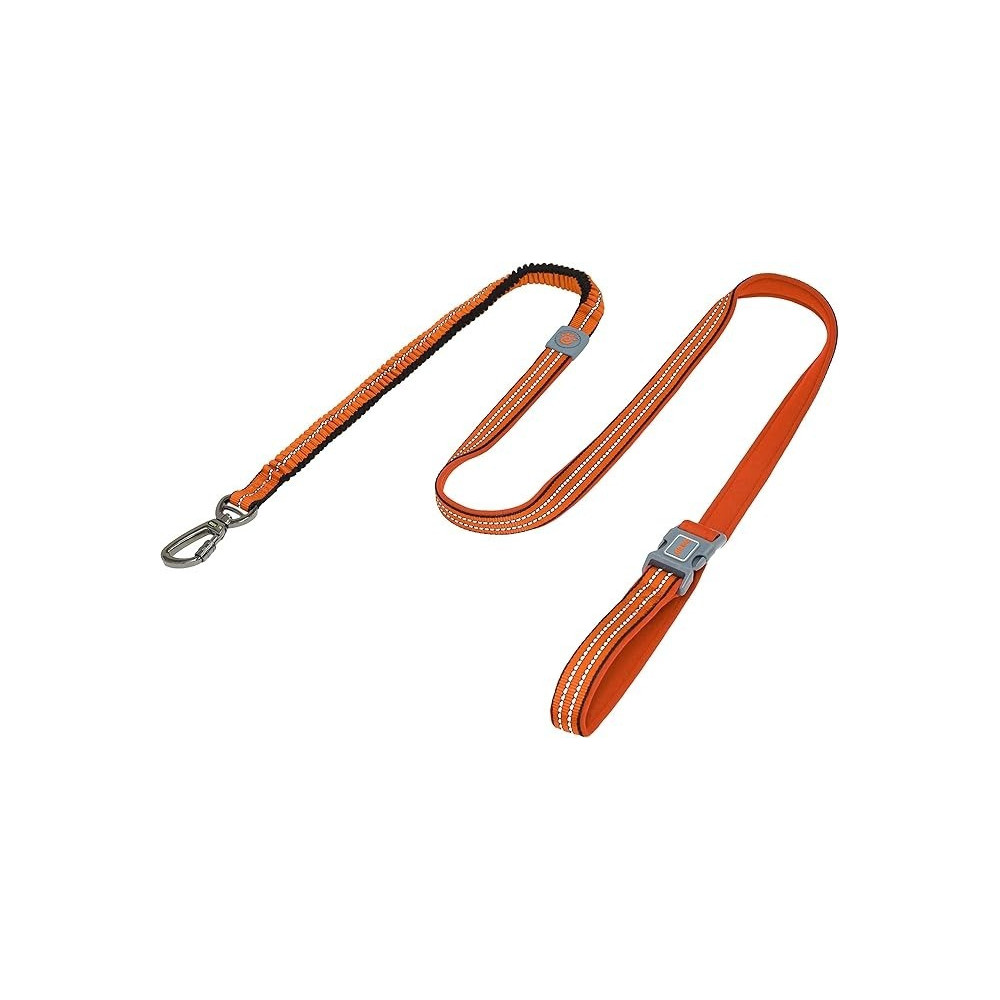 Doco Dcv2072M Vario Easy Snap Bungee Reflective Leash, Medium, Orange