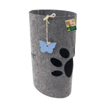 M-Pets Eco Tunnel Lightweight, 25 x 25 x 45 cm, Grey