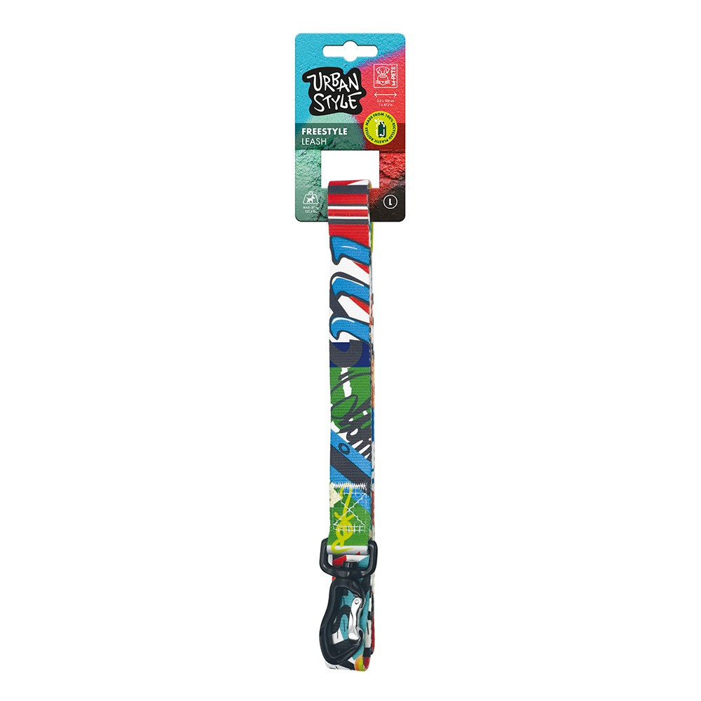 M-Pets Freestyle Leash For Dog, Large (2.5 x 120 cm)