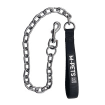 M-Pets Giant Chain Leash For Dog, 2.5 x 75 cm, Silver