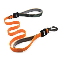 M-Pets Wild Jungle Leash For Dog Control, Orange, Large-XL (2.5 x 120 cm)