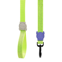 Zee.Dog Nox Lumen Leash Durable For Dog, Large, Lime Green