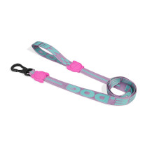 Zee.Dog Aura Leash Durable For Dog, Purple, Large Length 1.2 m
