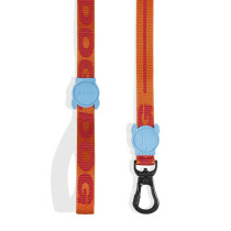Zee.Dog Gibson Leash For Dog, Orange, Extra Small Length 1.2 m
