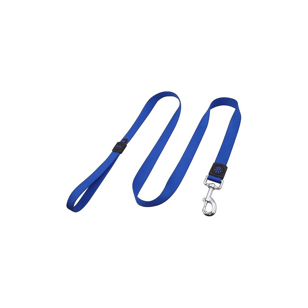 Doco 6 Feet Signature Nylon Leash For Dogs, Blue, Large