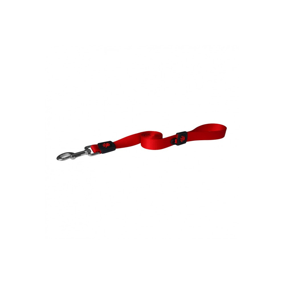 Doco 6 Feet Signature Nylon Leash For Dogs, Red, Medium