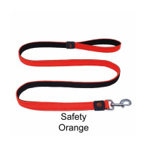 Doco Jelly Bean Leash, 6Ft, DCA1160, Safety Orange, Small