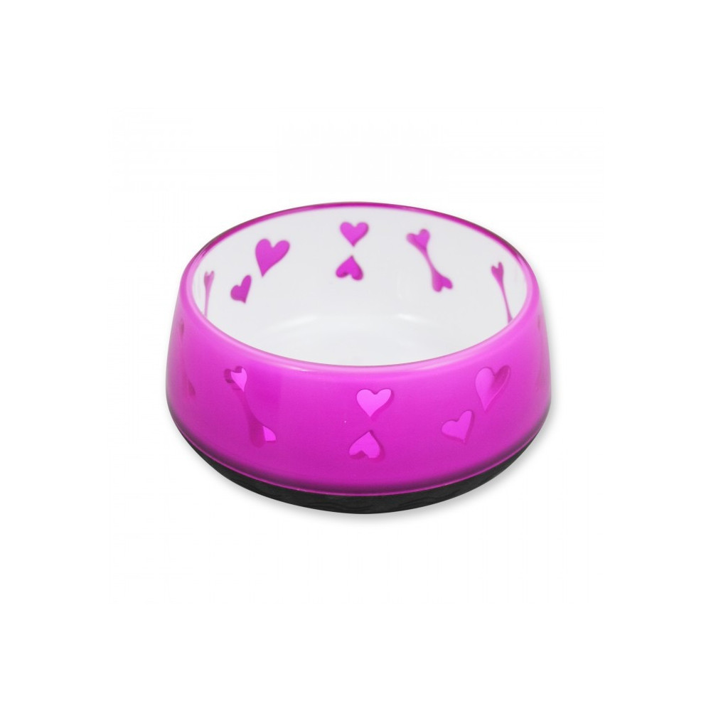 All For Paws Love Bowl For Dog, Pink Colour, Large
