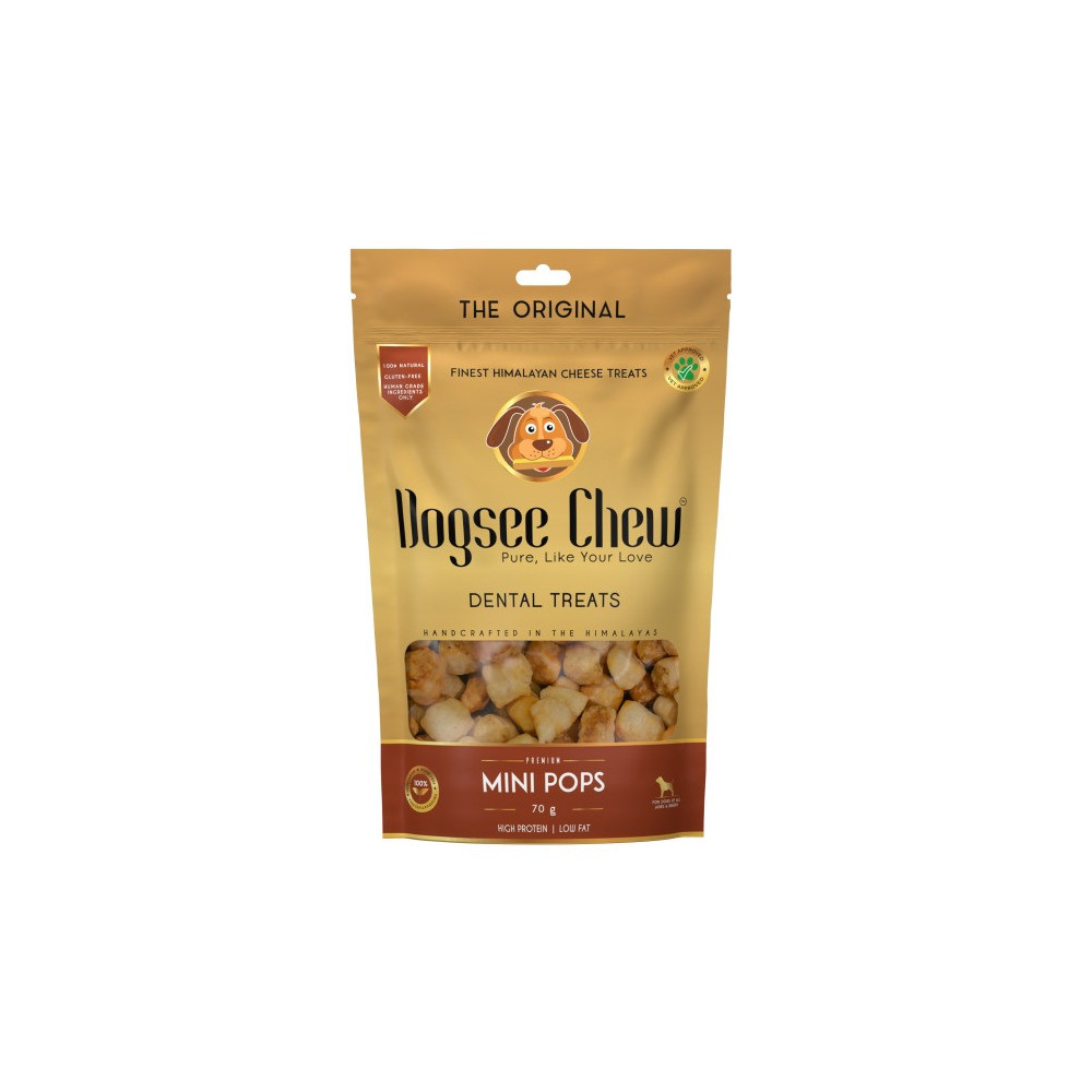 Dogsee Mini Pops, Mini Bite-Sized Dog Training Treats, 70 G