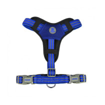 Doco Vario Chest Plate Harness W/Neoprene, DCV206, Blue, Medium