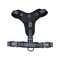 Doco Vario Chest Plate Harness W/Neoprene, DCV206, Grey, Large