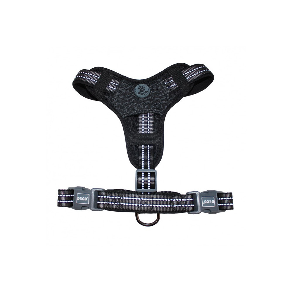 Doco Vario Chest Plate Harness W/Neoprene, DCV206, Grey, Medium