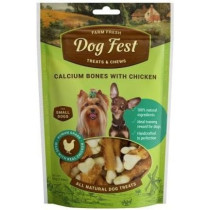 Dog Fest Calcium Bones With Chicken For Mini-Dogs, 55G