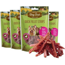 Dog Fest Fresh Farm Duck Fillet Strips For Mini Dogs, 55 Gram