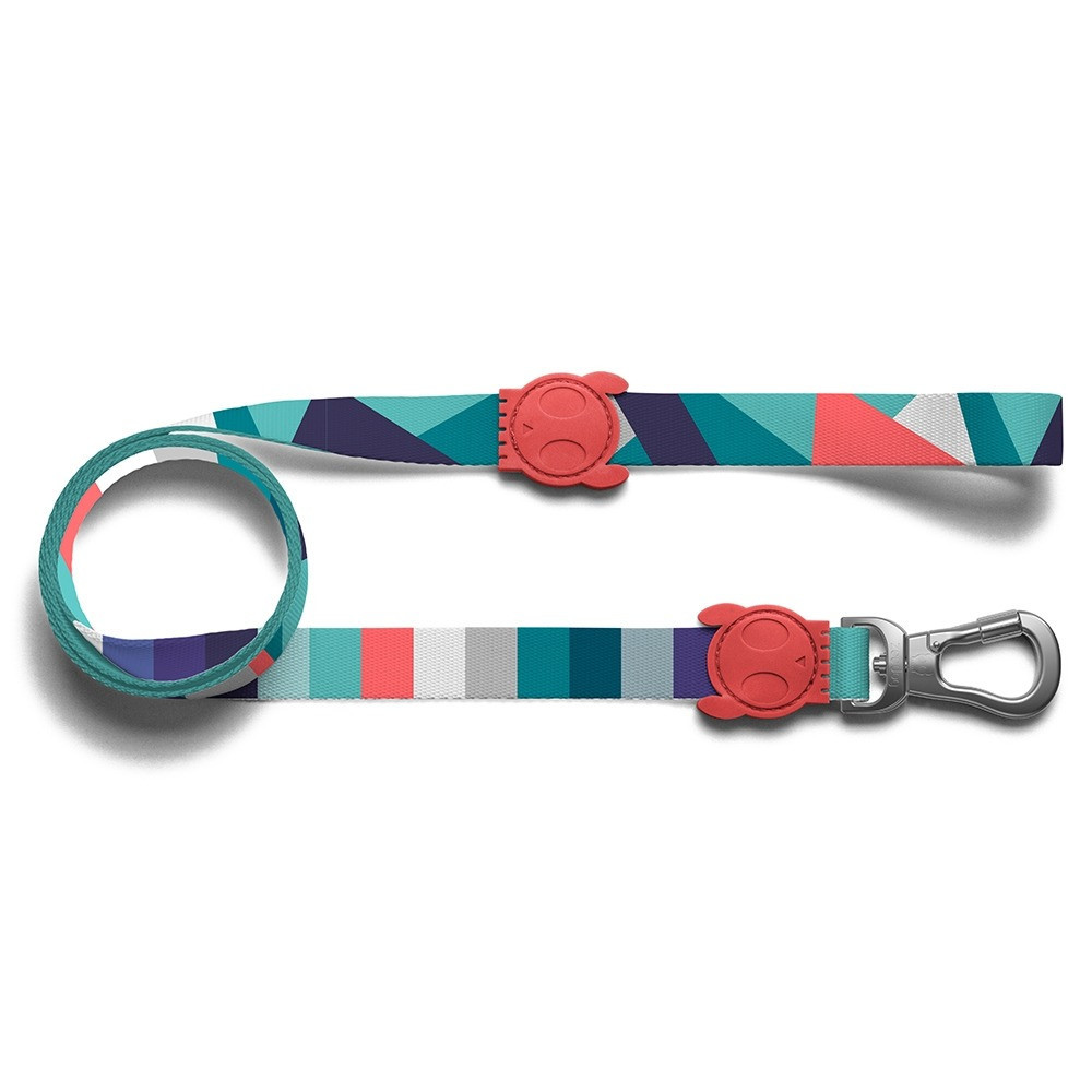 Zee.Dog Ella Leash For Dog, Rubber Skull Logo, Extra Small Length 1.2 m