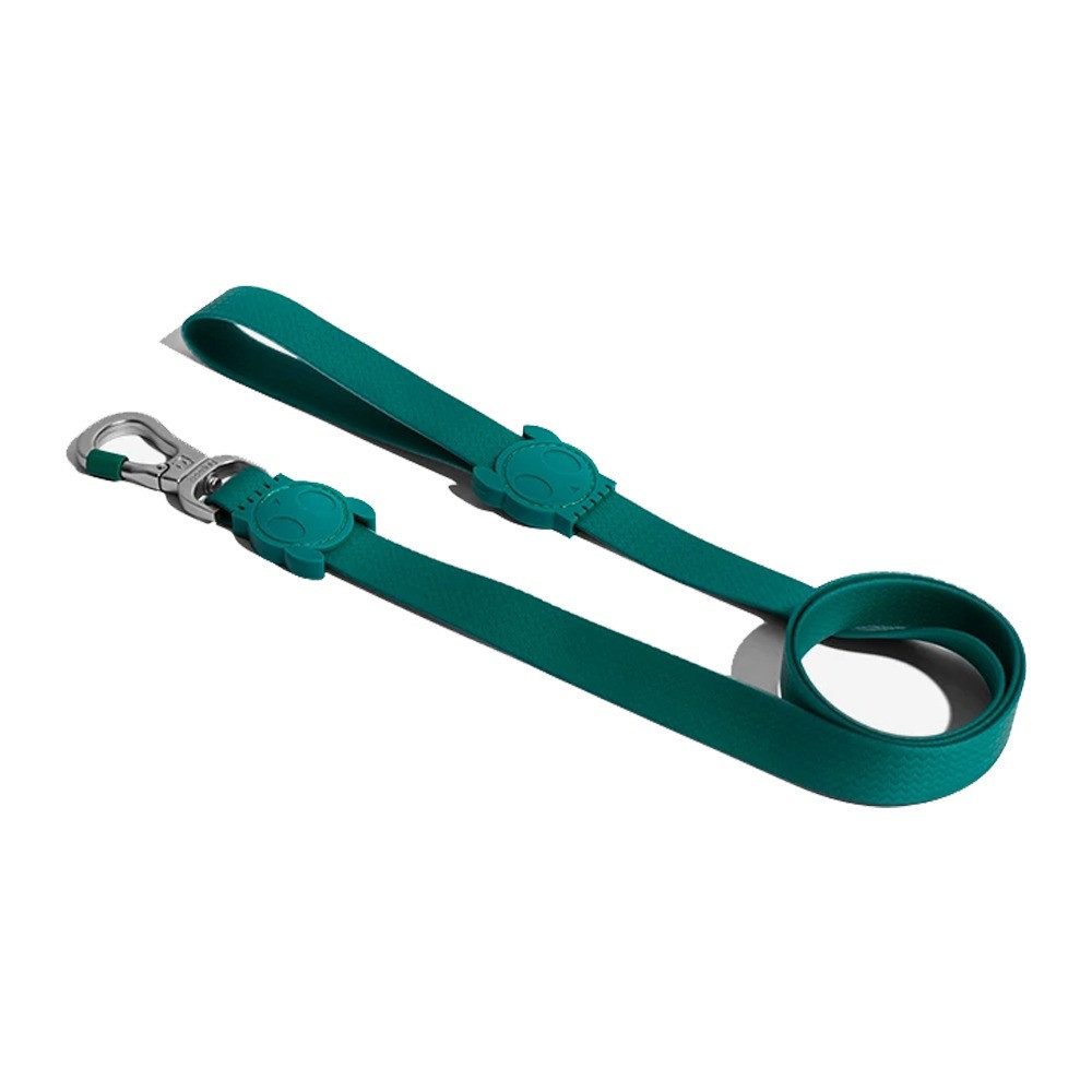 Zee.Dog Neopro Amazonia Leash For Dog, Green, Large Length 1.2 m
