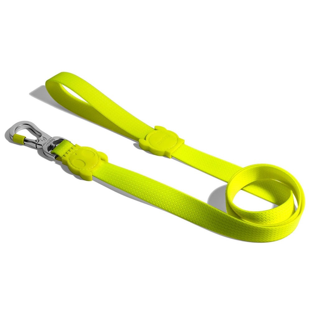 Zee.Dog Neopro Lime Leash For Dog, Extra Small Length 1.2 m
