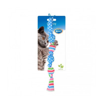 Duvo+ Assortment Farandole Mixed Colours Catnip Cat Toy, 17 x 3 x 3 cm