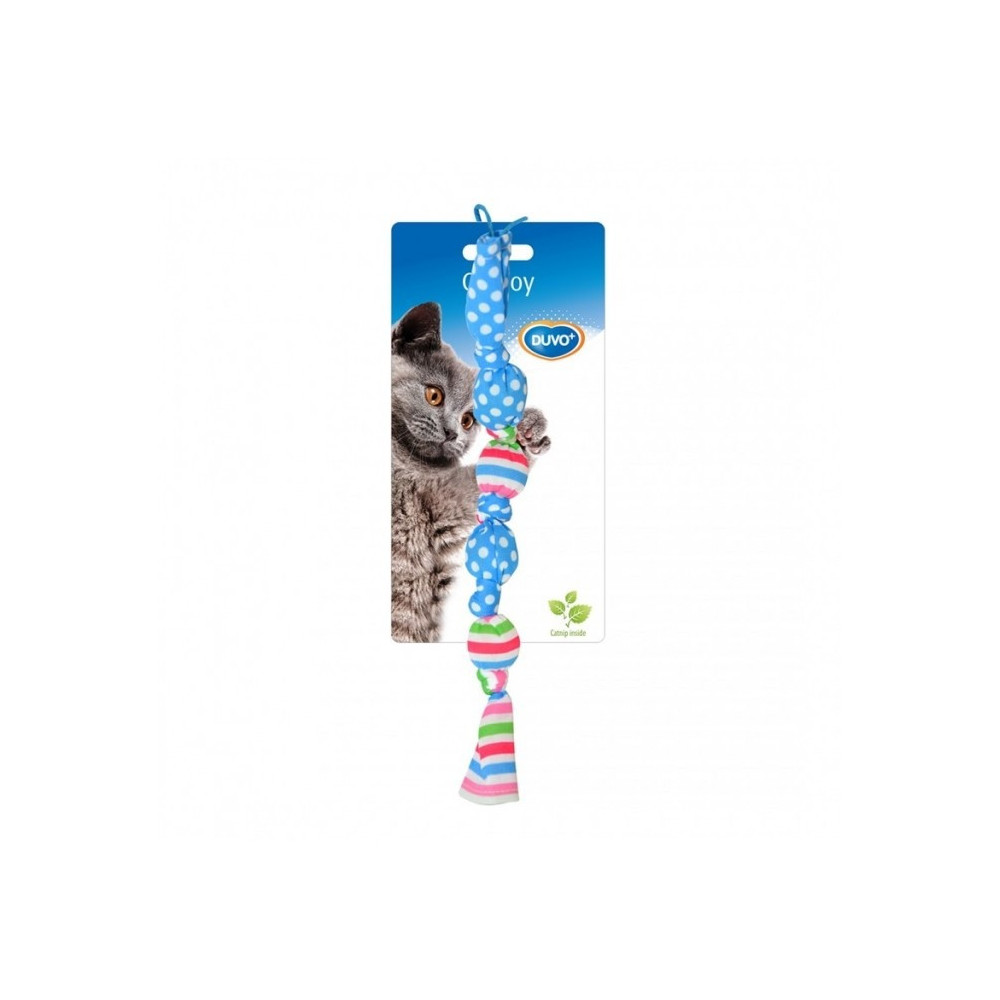 Duvo+ Assortment Farandole Mixed Colours Catnip Cat Toy, 17 x 3 x 3 cm