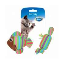Duvo+ Assortment Fish and Candy Mixed Colors Cat Toy