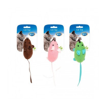 Duvo+ Assortment Of Mouse Toy For Cats, Multicolour, 3 Pieces