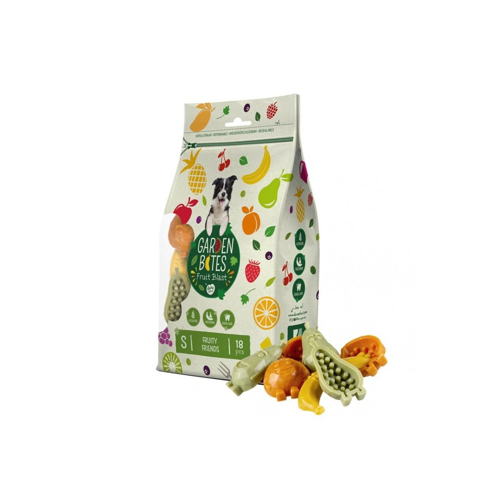 Duvo+ Garden Bites Fruity Friends Treats For Dogs, 3 Pieces