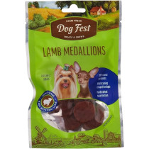 Dog Fest Farm Fresh Treats And Chews Small Dogs Treats Made With Real Lamb Meat, 55 Grams