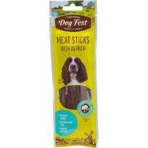 Dog Fest Meat Sticks With Ostrich For Adult Dogs, 45G