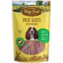 Dog Fest Slices With Venison For Adult Dogs, 90G