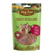 Dog Fest Farm Fresh Turkey Medallions For Small Breeds, 55G