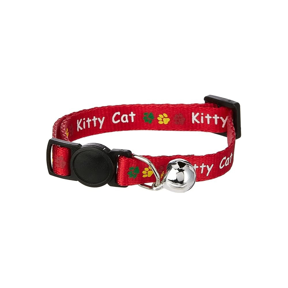 Duvo Plus Cat Collar Kitty Nylon Mixed Colors, 20-30Cm/10Mm