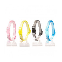 Duvo Plus Cat Collar Glitter Colorful Nylon, 20-30Cm/10Mm