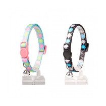 Duvo Plus Cat Collar Nylon Mixed Colors, 20-30Cm/10Mm, Scottish Squares Pattern