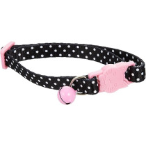 Duvo Plus Cat Collar Nylon Mixed Colors, 20-30Cm/10Mm, White Dots Style