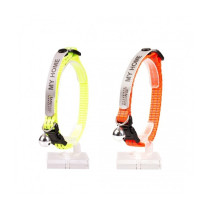 Duvo Plus Cat Collar Reflective, Outdoor Quality With Bell And Address Compartment, 20-30Cm/10Mm