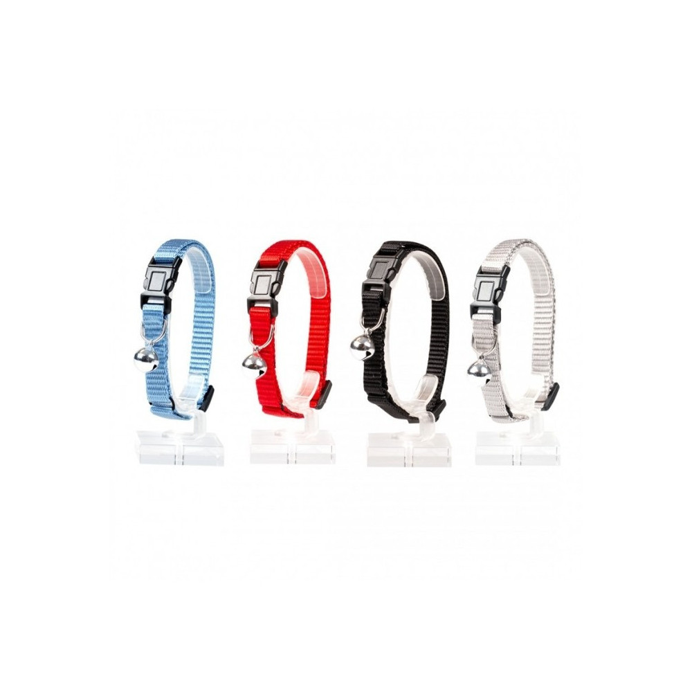 Duvo Plus Cat Collar Uni 1 Nylon Mixed Colors, 20 30Cm/10Mm, Multicolor