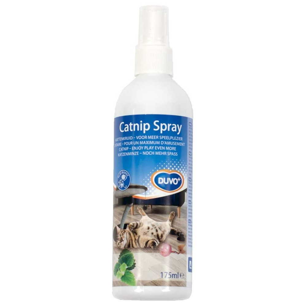 Duvo Plus Catnip Spray For Scratching Posts And Bedding, 175 Ml