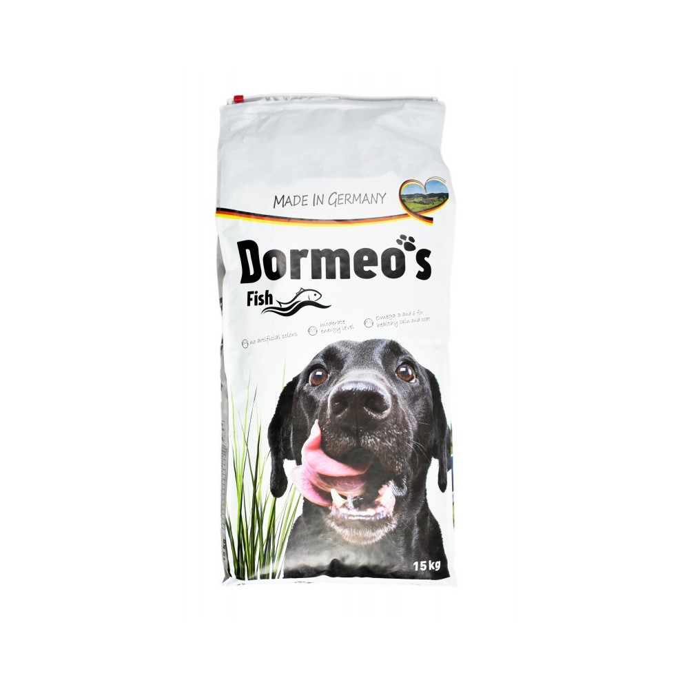 Dormeos Dry Food For Dog, Fish Flavour, 15 Kg
